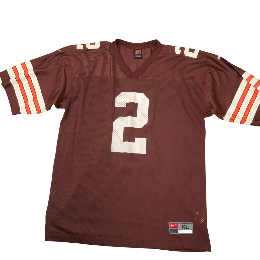 Nike Football Jersey Mens XL Cleveland Browns #2 Couch Teamwear Football VTG